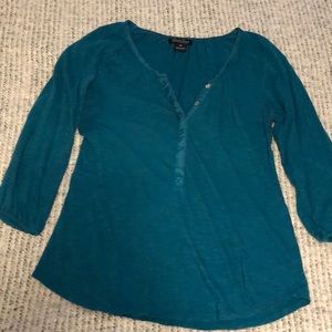 Lucky Brand 3/4 Sleeve Blouse